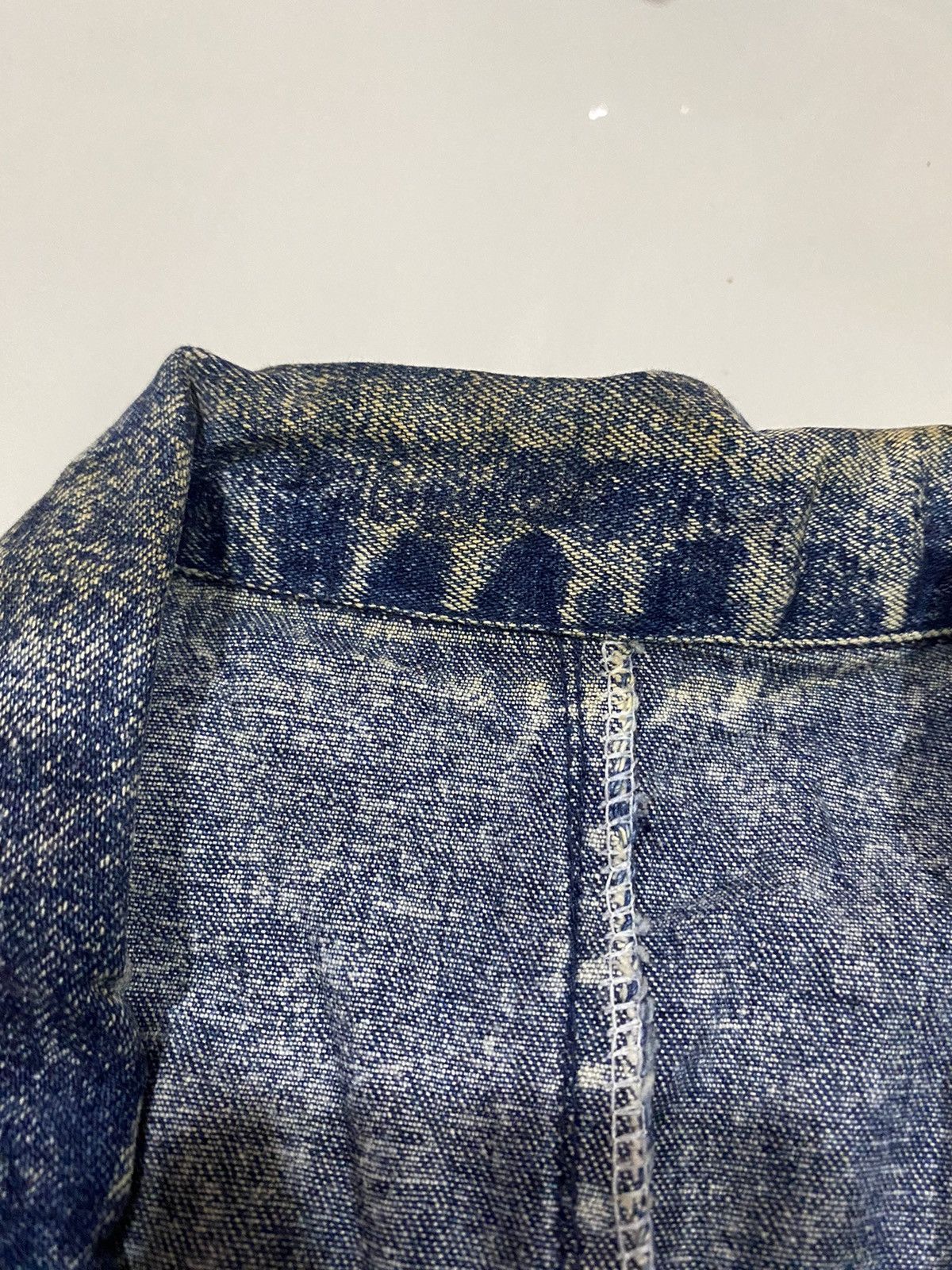 Japanese Brand × Vintage Japanese Style Denim Cardigan Size US M / EU 48-50 / 2 - 7 Thumbnail