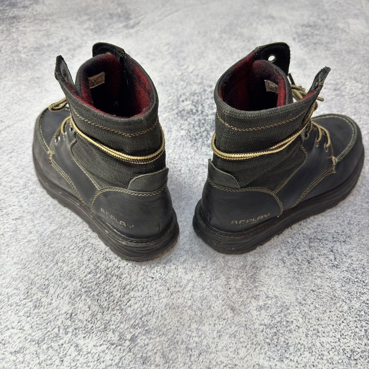 Replay × Vintage Replay Moc Toe Mens Boots Size US 8 / EU 41 - 12 Thumbnail