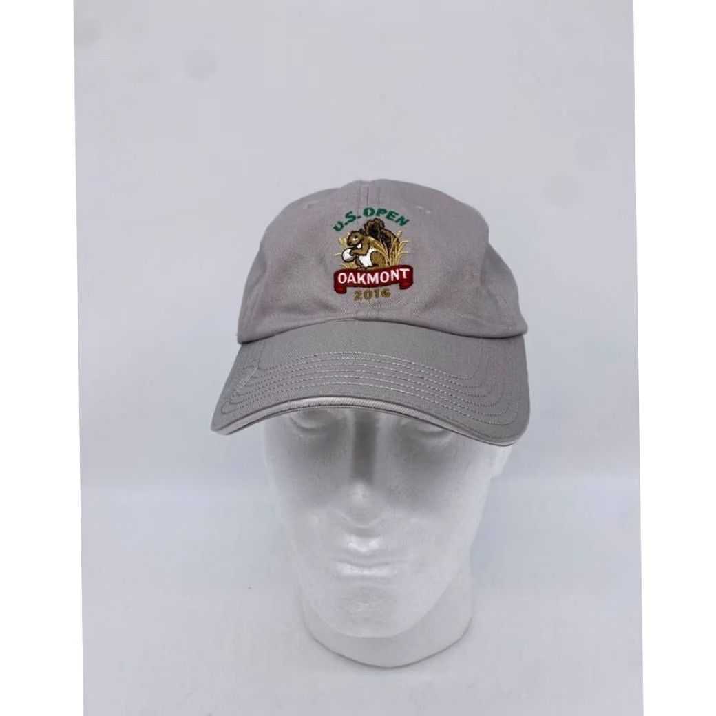 Vintage USGA Golf Cap Mens Adjustable Grey 2016 US Open Oakmont 40th Anniv Country NEW Size ONE SIZE - 2 Thumbnail