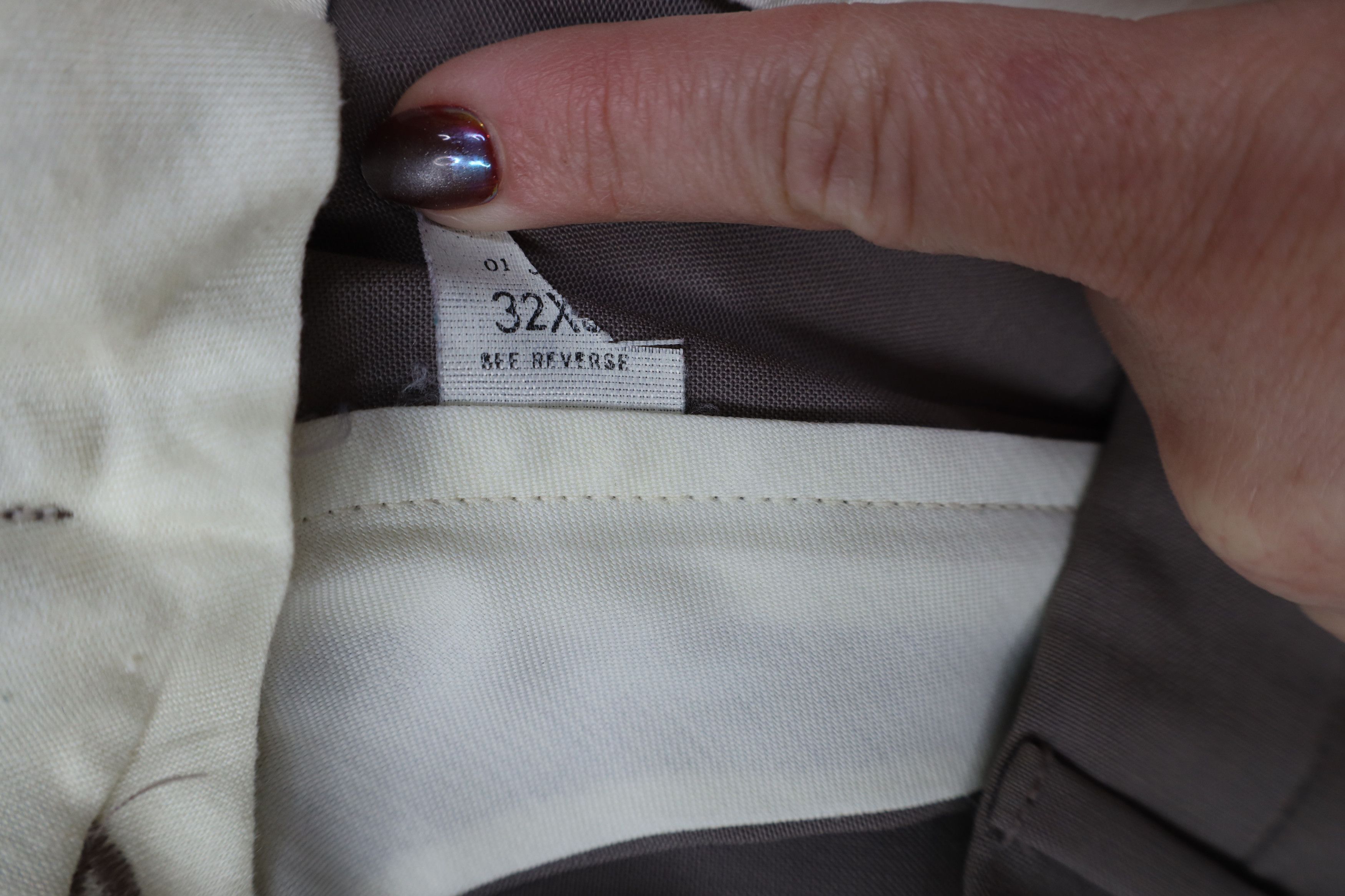 Vintage Vintage 70s Streetwear Blend Knit Wide Leg Chino Pants USA Size US 32 / EU 48 - 9 Thumbnail