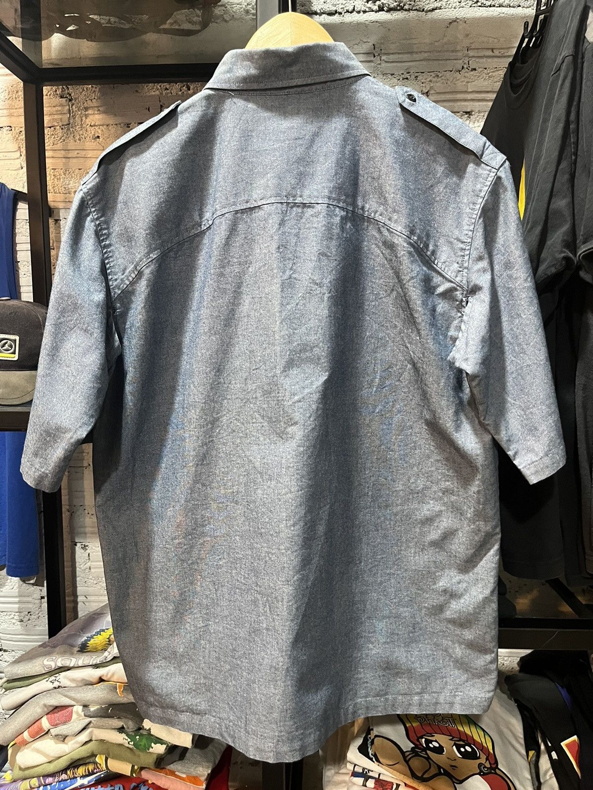 F.C.R.B FCRB x Nike B-03 Swoosh Half Buttons Shirt Size US M / EU 48-50 / 2 - 2 Thumbnail