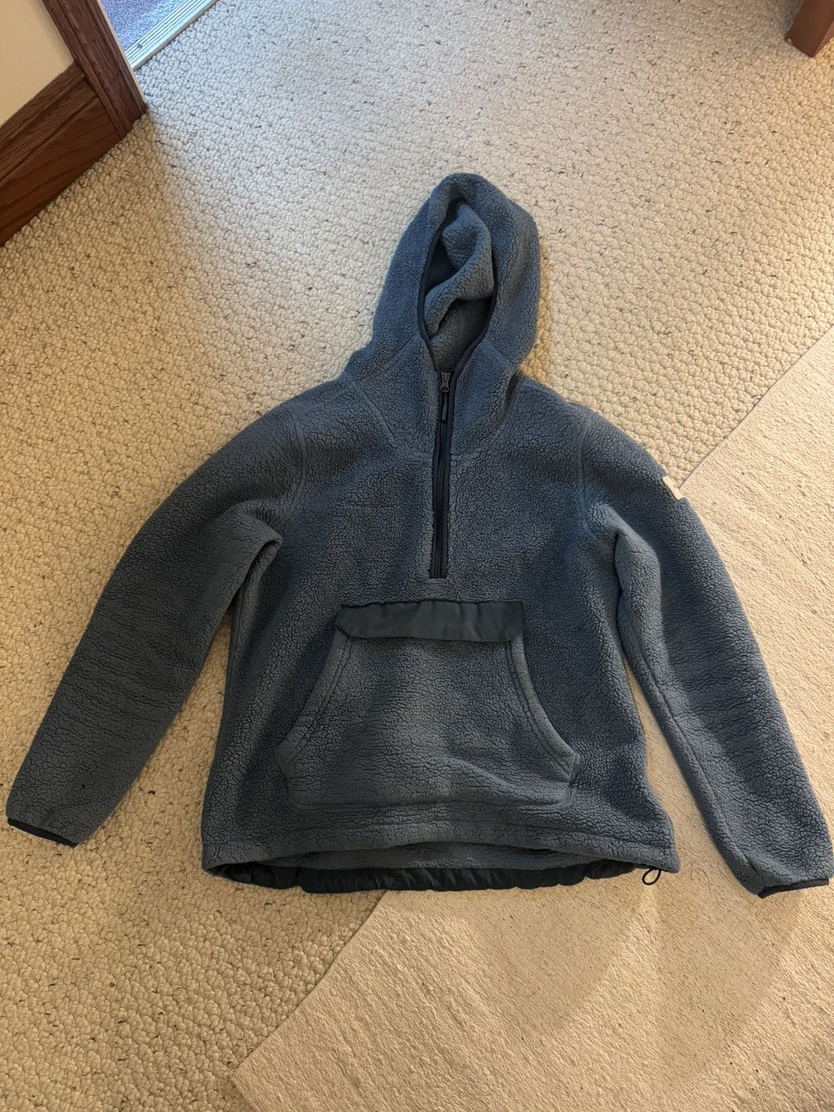 The North Face TNF sherpa pile pullover anorak fleece light blue Size US M / EU 48-50 / 2 - 1 Thumbnail