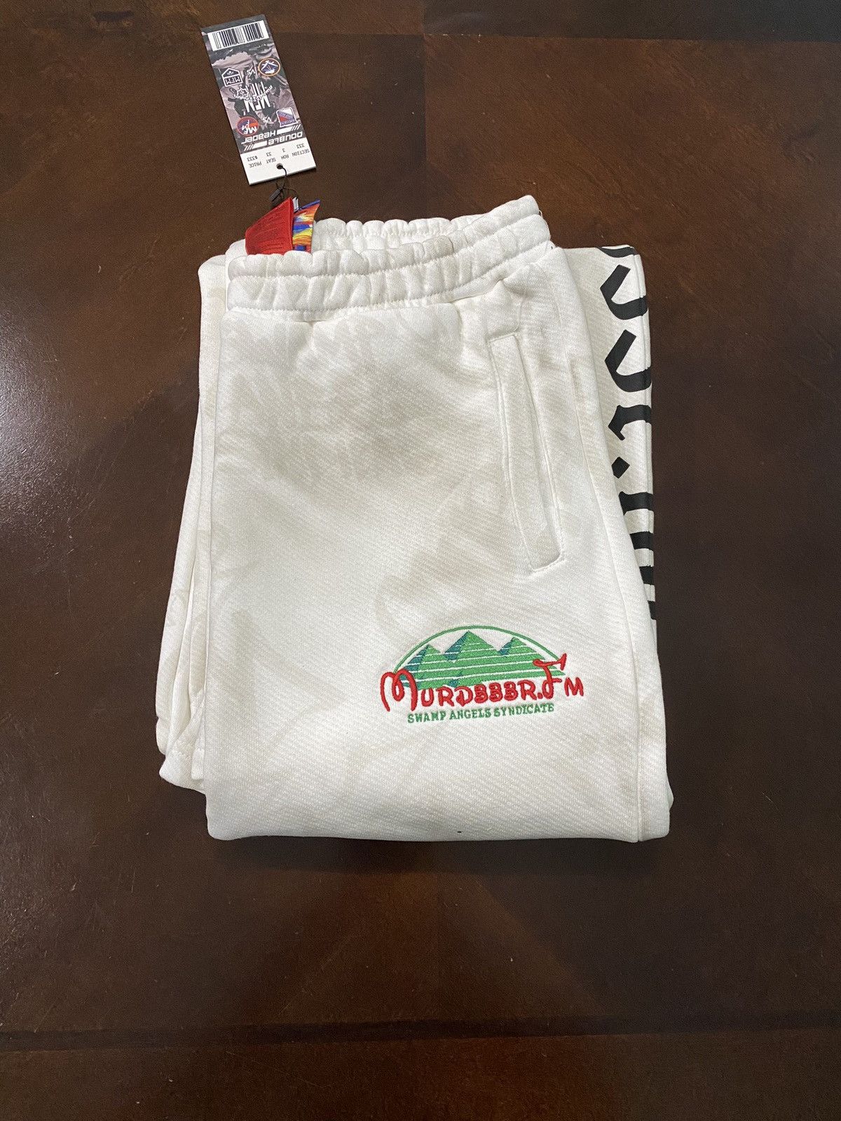 image of Murd333R Fm Disn333 Pant - White, Men's (Size 34)