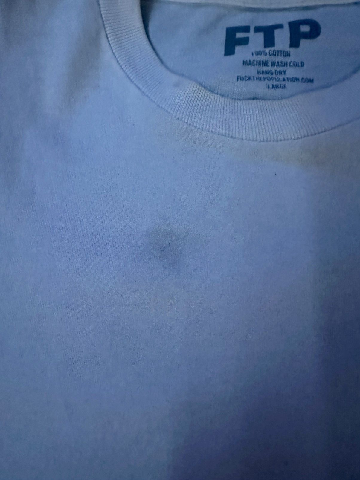 Fuck The Population 2015 FTP Front Logo Tee Size US L / EU 52-54 / 3 - 2 Thumbnail