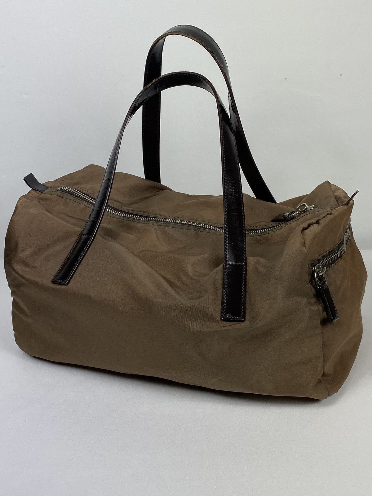 Prada Prada Tessuto Nylon Boston Bag Size ONE SIZE - 4 Thumbnail