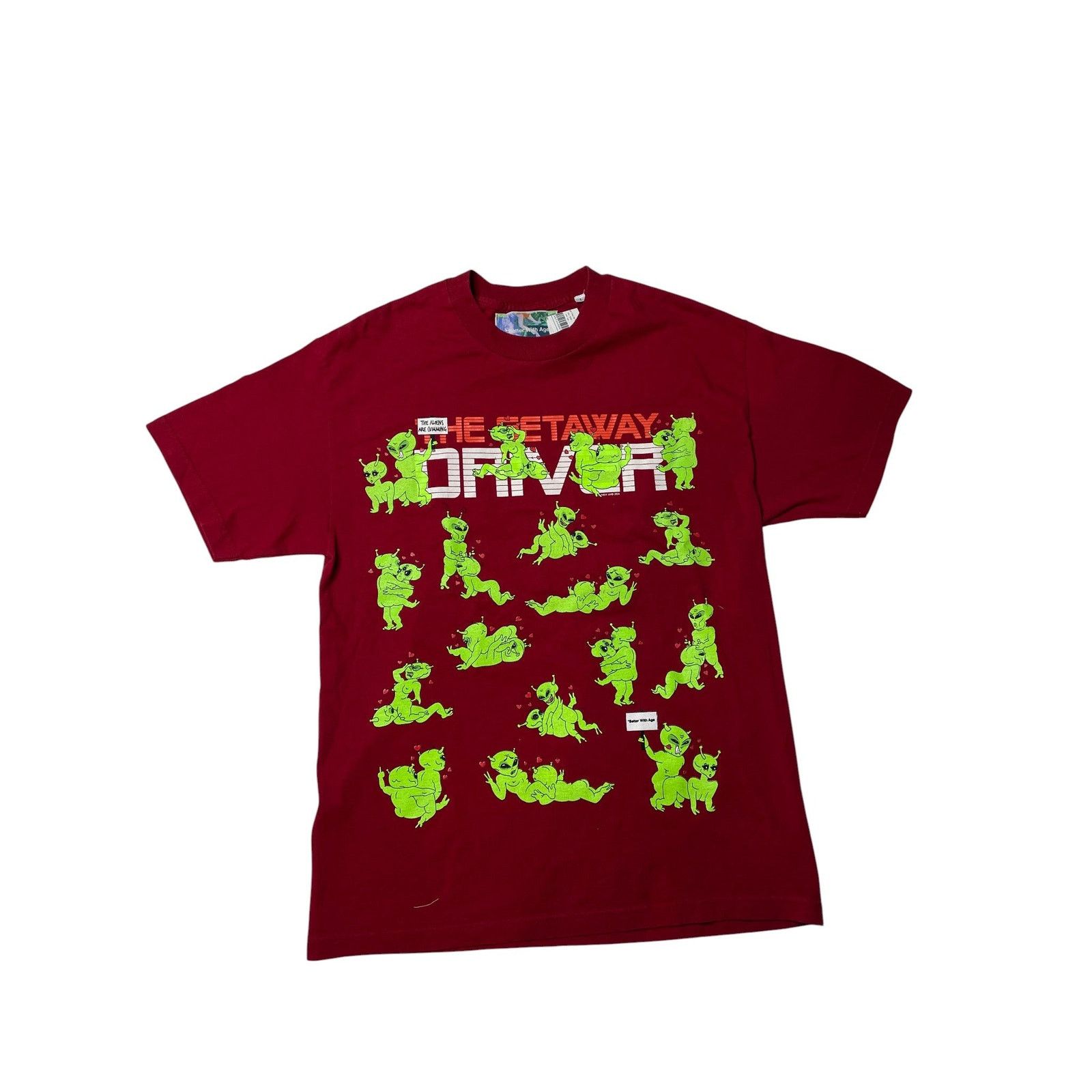 Better With Age Better With Age Area 69 Red Tee Size US L / EU 52-54 / 3 - 1 Thumbnail