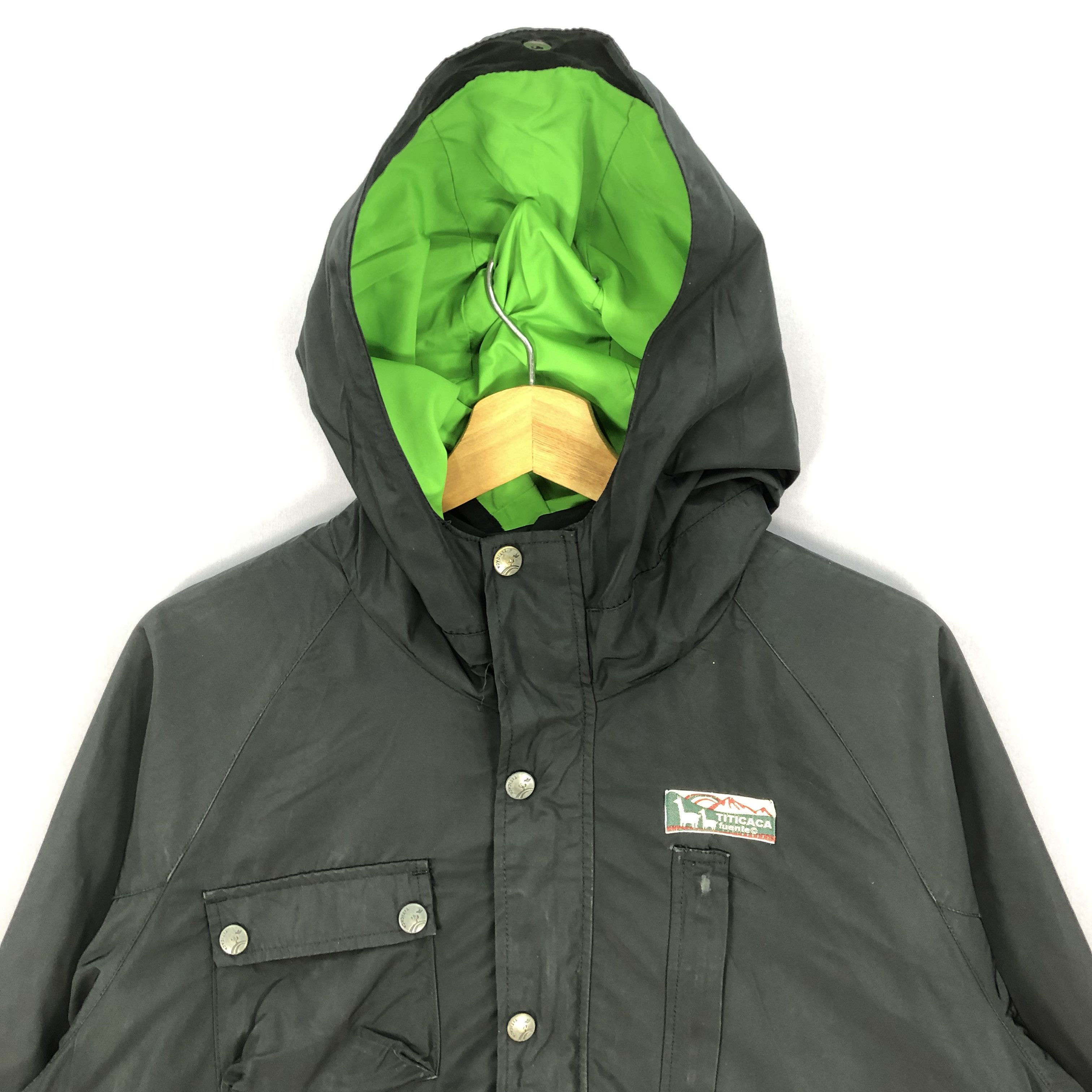 Japanese Brand × Vintage Vintage Titicaca Windbreaker Hoodie Coach Jackets Size US L / EU 52-54 / 3 - 6 Thumbnail