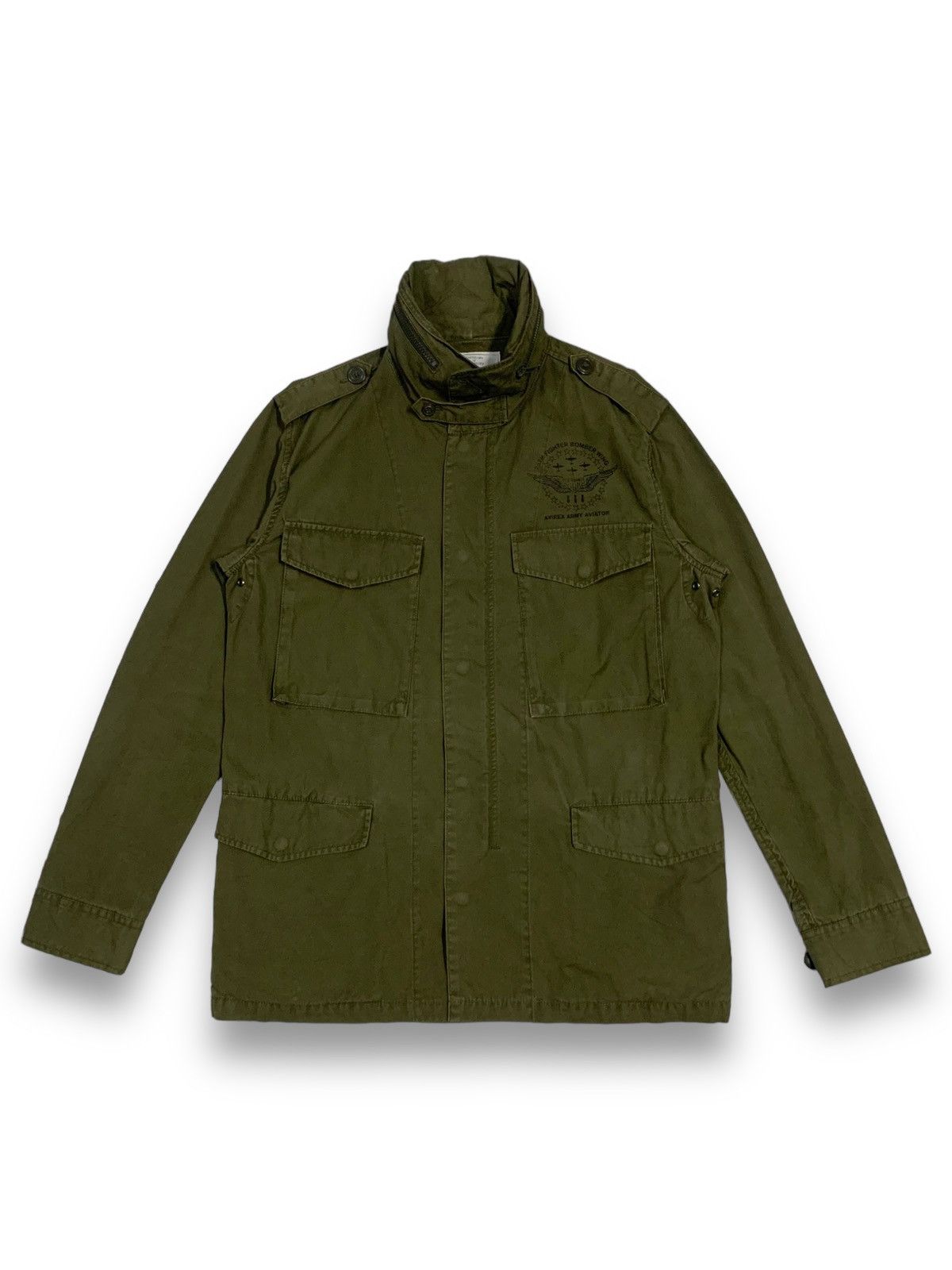 Avirex Vintage Avirex USA Tactical Military Field Jacket Size US L / EU 52-54 / 3 - 1 Thumbnail