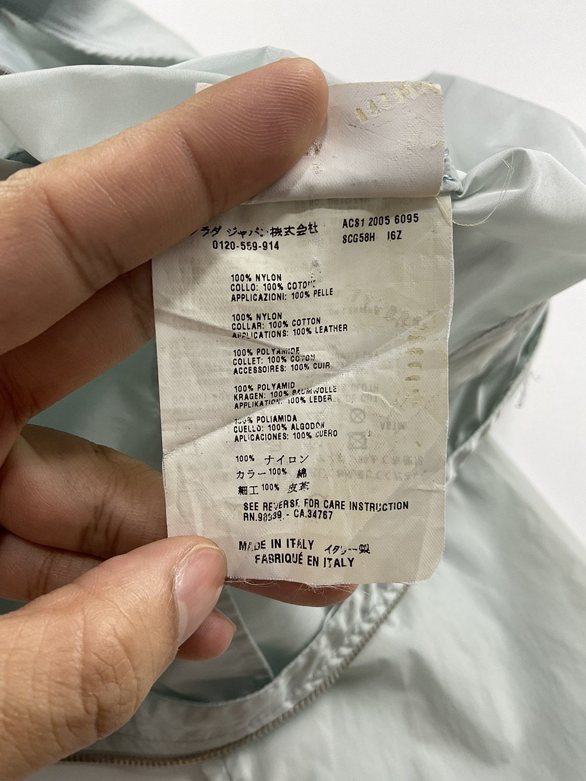 Prada Prada Sport Nylon Jacket Size US M / EU 48-50 / 2 - 15 Thumbnail