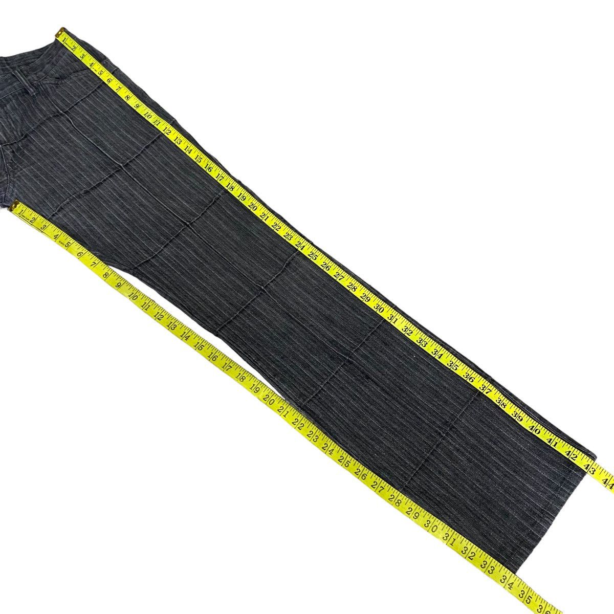 Michel Klein MK Klein Denim Striped General Worker Jeans Size US 30 / EU 46 - 17 Thumbnail
