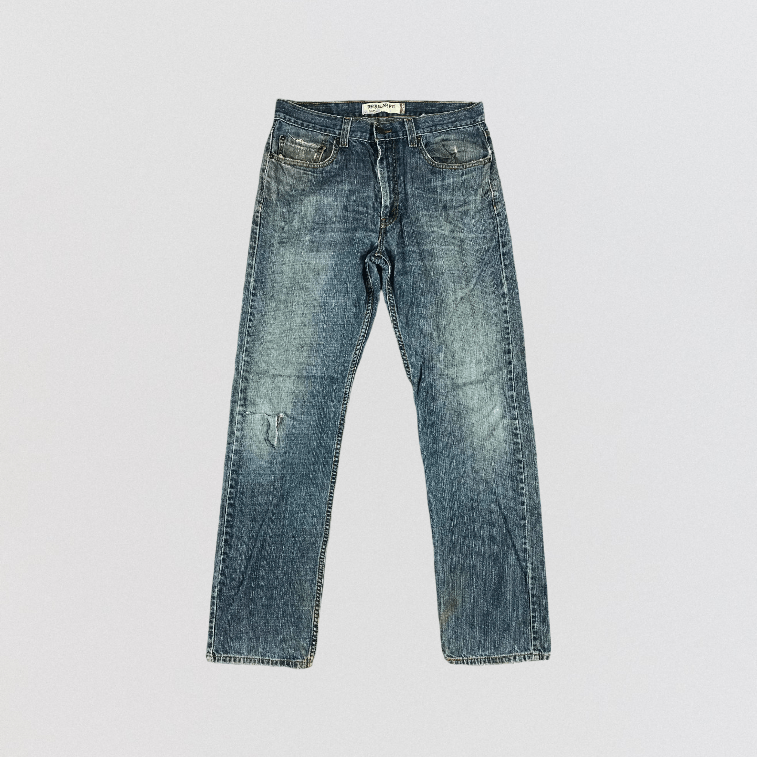 image of Blue Wash Levis 505 Jeans-Jm2941, Men's (Size 33)