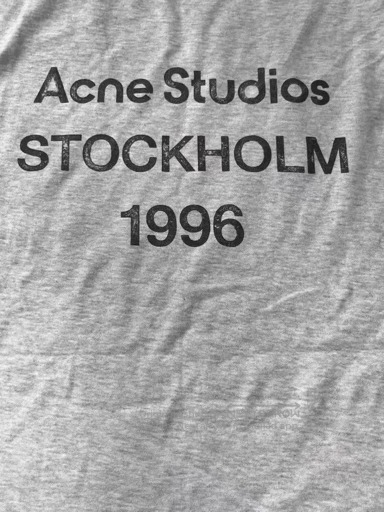 Acne Studios Acne Studios Letter print casual round neck short sleeve r Size M / US 6-8 / IT 42-44 - 3 Thumbnail