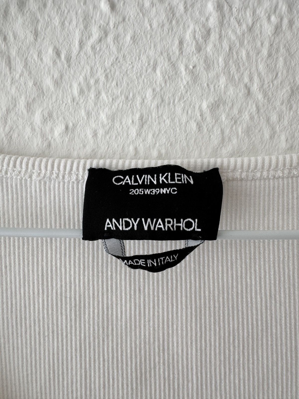 Andy Warhol × Calvin Klein 205W39NYC Raf Simons Calvin Klein 205W39NYC x Andy Warhol Tank Top Size US S / EU 44-46 / 1 - 4 Thumbnail