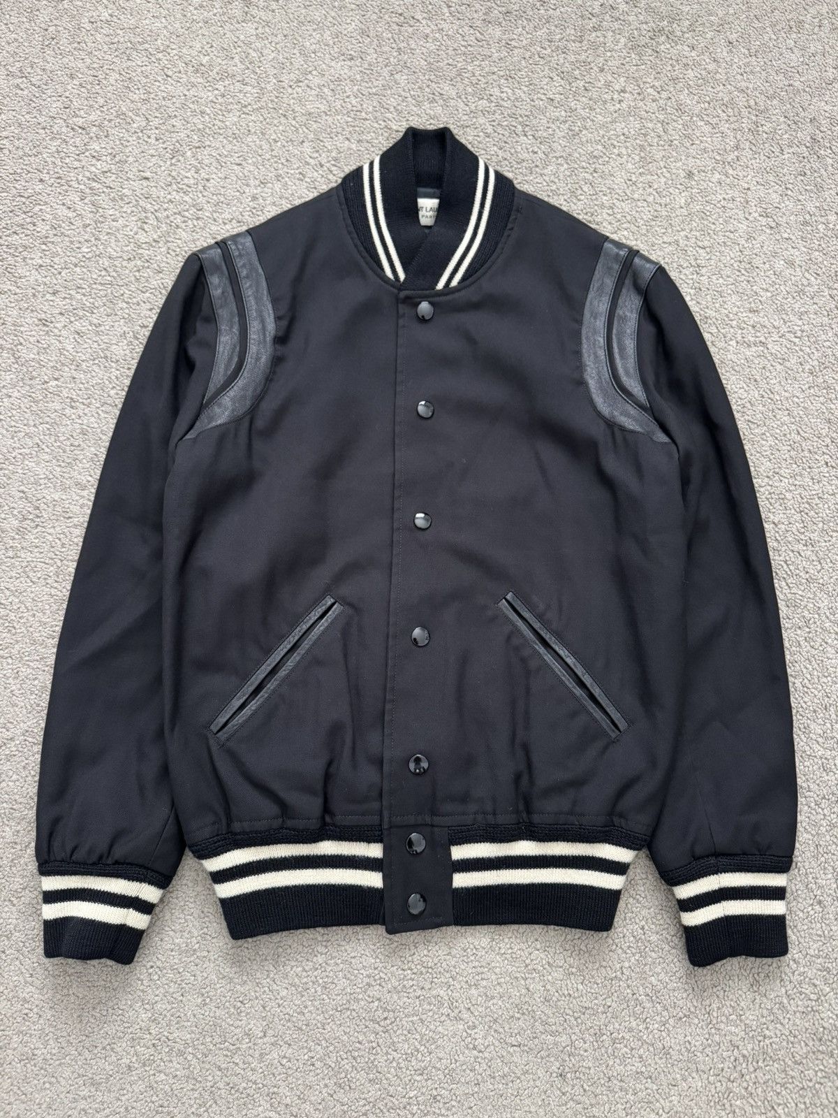Hedi Slimane × Saint Laurent Paris Saint Laurent Bomber Jacket MA