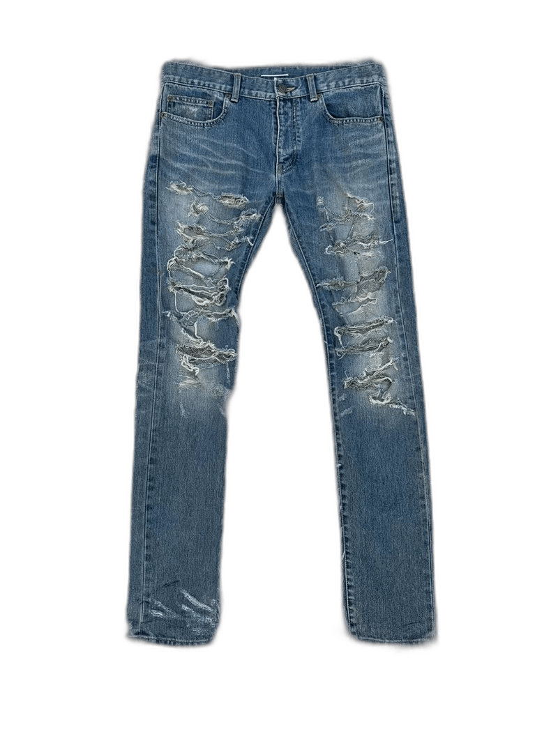 Saint Laurent Paris Saint Laurent FW2013 Chain Jeans Denim