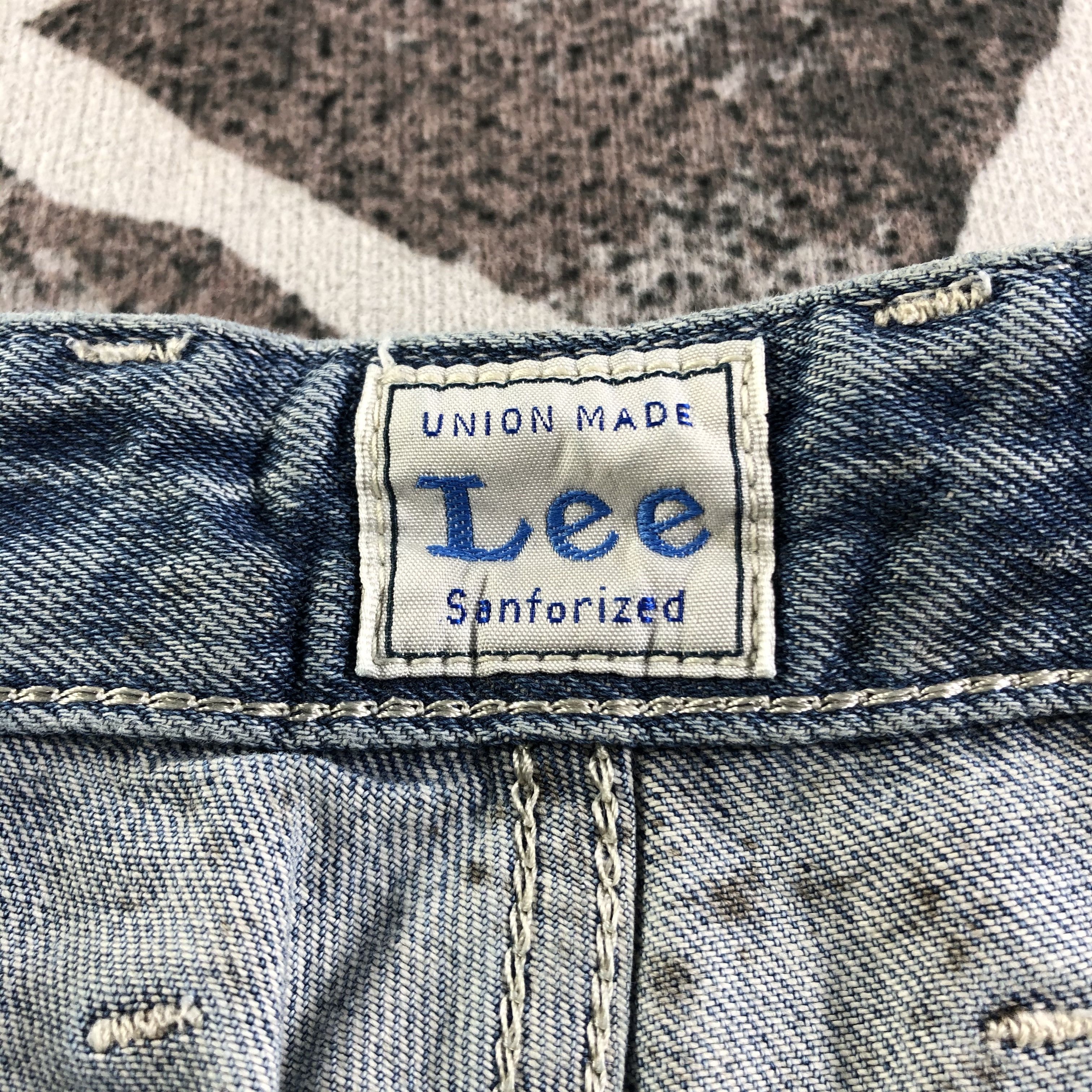 Lee Vintage Lee Jeans Dirty Wash Bell Bottom KJ2511 Size 25" / US 0 / IT 36 - 8 Thumbnail
