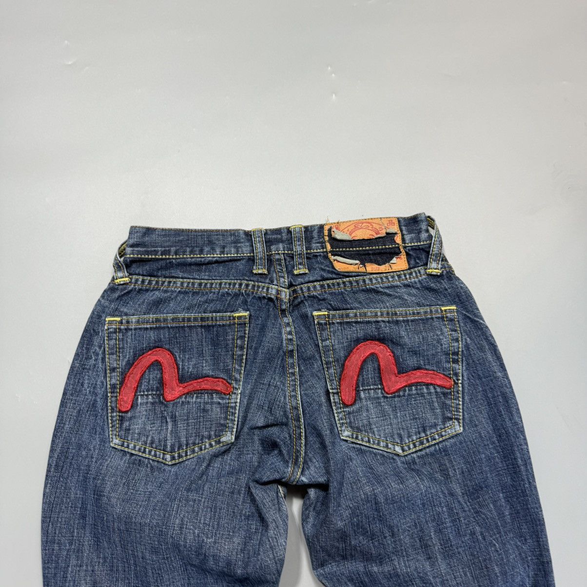 Evisu Vintage Jeans Evisu Avant Garde Japanese Brand Size US 27 - 3 Thumbnail