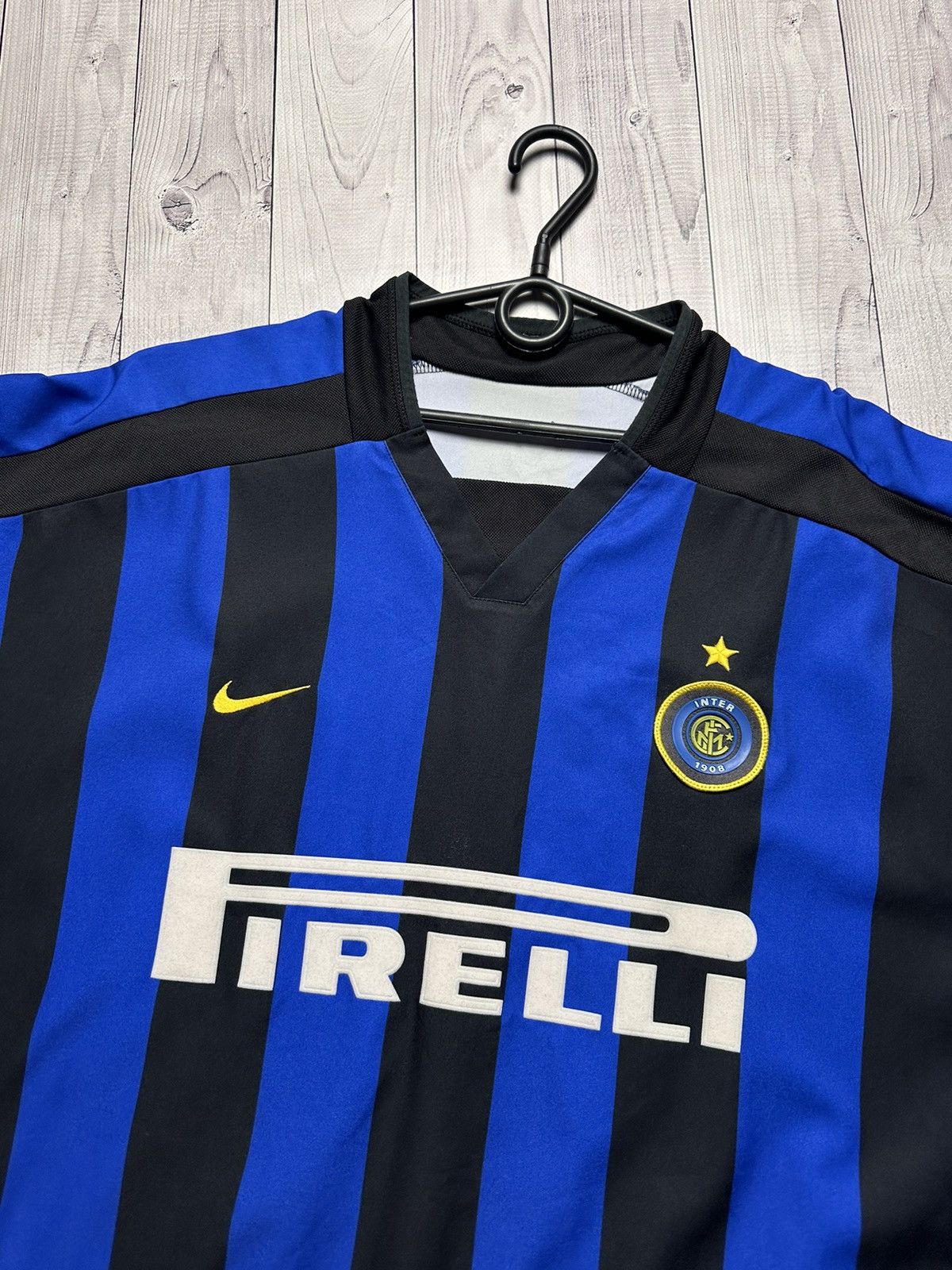 Nike Vintage Nike Inter Milan soccer jersey Pirelli size XL Size US XL / EU 56 / 4 - 3 Thumbnail