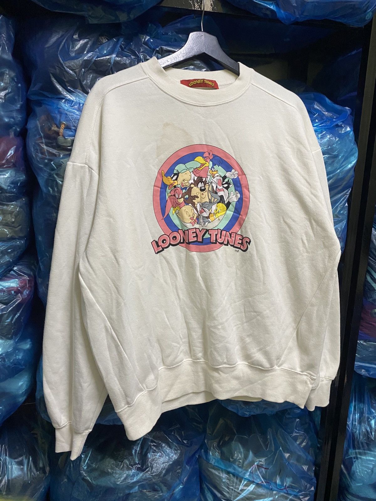 Warner Bros LOONEY TUNES SWEATSHIRT Size US L / EU 52-54 / 3 - 3 Thumbnail