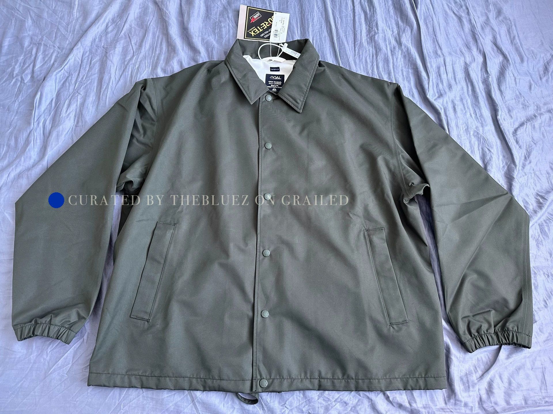 Nanamica GORE-TEX Coach Jacket in Multi Colors Size US XL / EU 56 / 4 - 1 Thumbnail