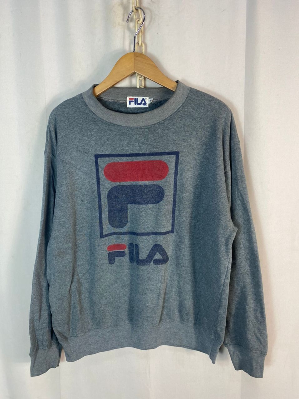 Unisex🔥 fila big logo printed sweatshirt
