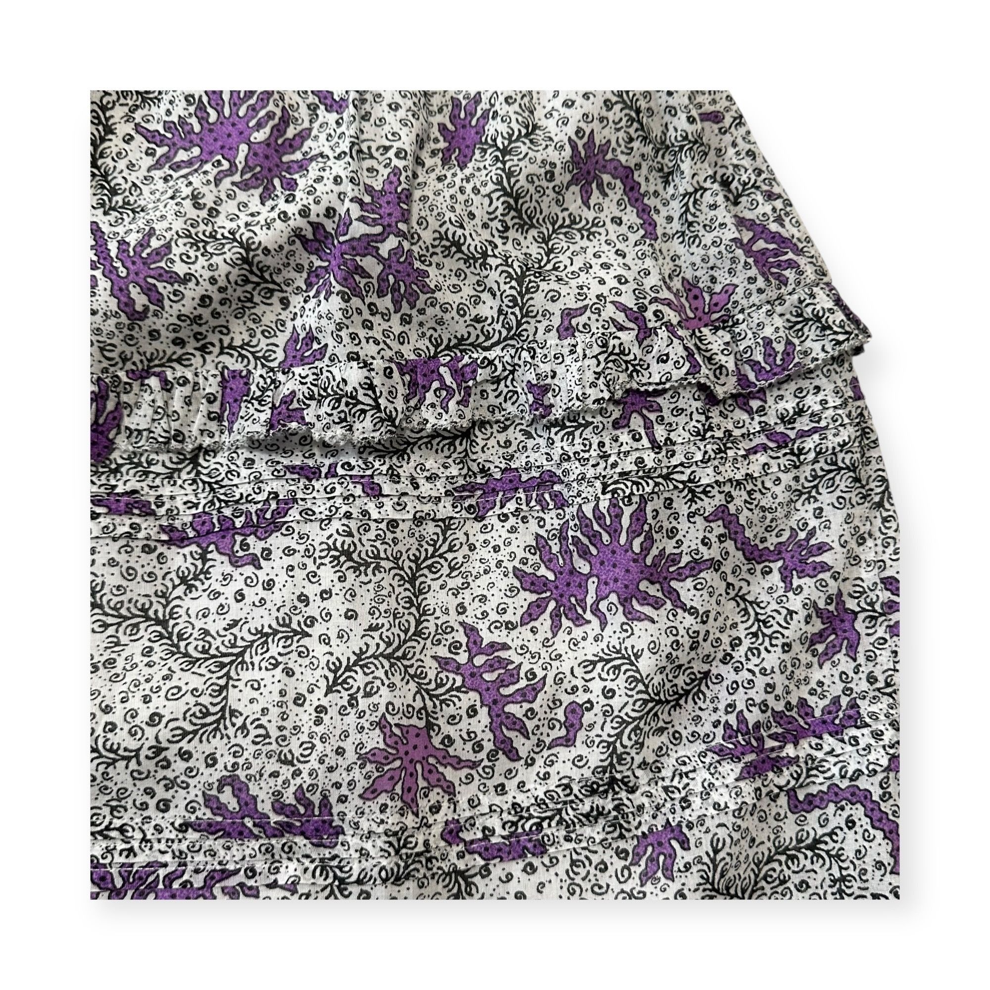 Isabel Marant Etoile Isabel Marant Étoile Diya Skirt Ecru Lilac FR34 XS NWT $455 Size 25" / US 0 / IT 36 - 9 Thumbnail