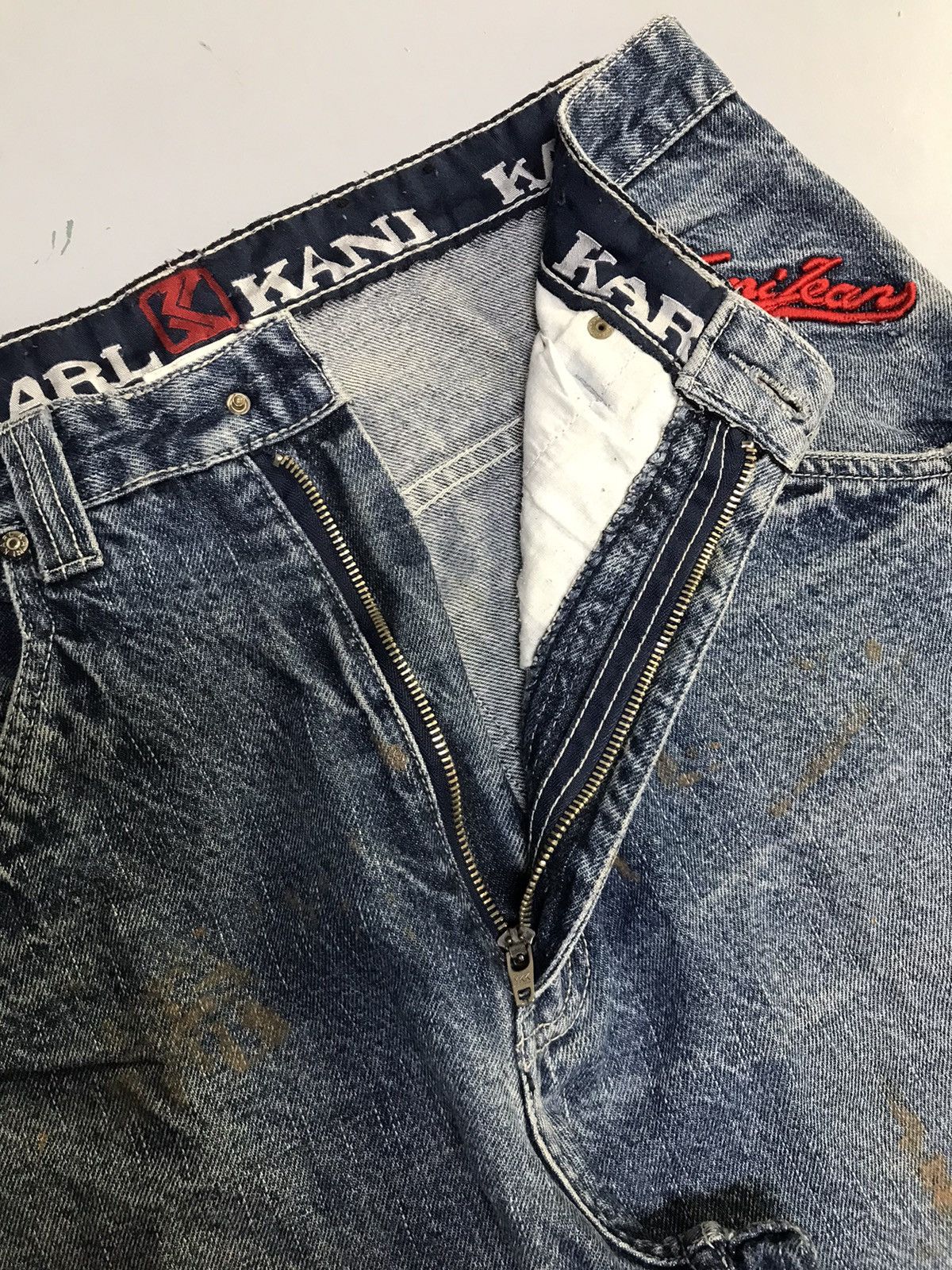 Karl Kani Vintage Karl Kani painted denim Size US 34 / EU 50 - 6 Thumbnail