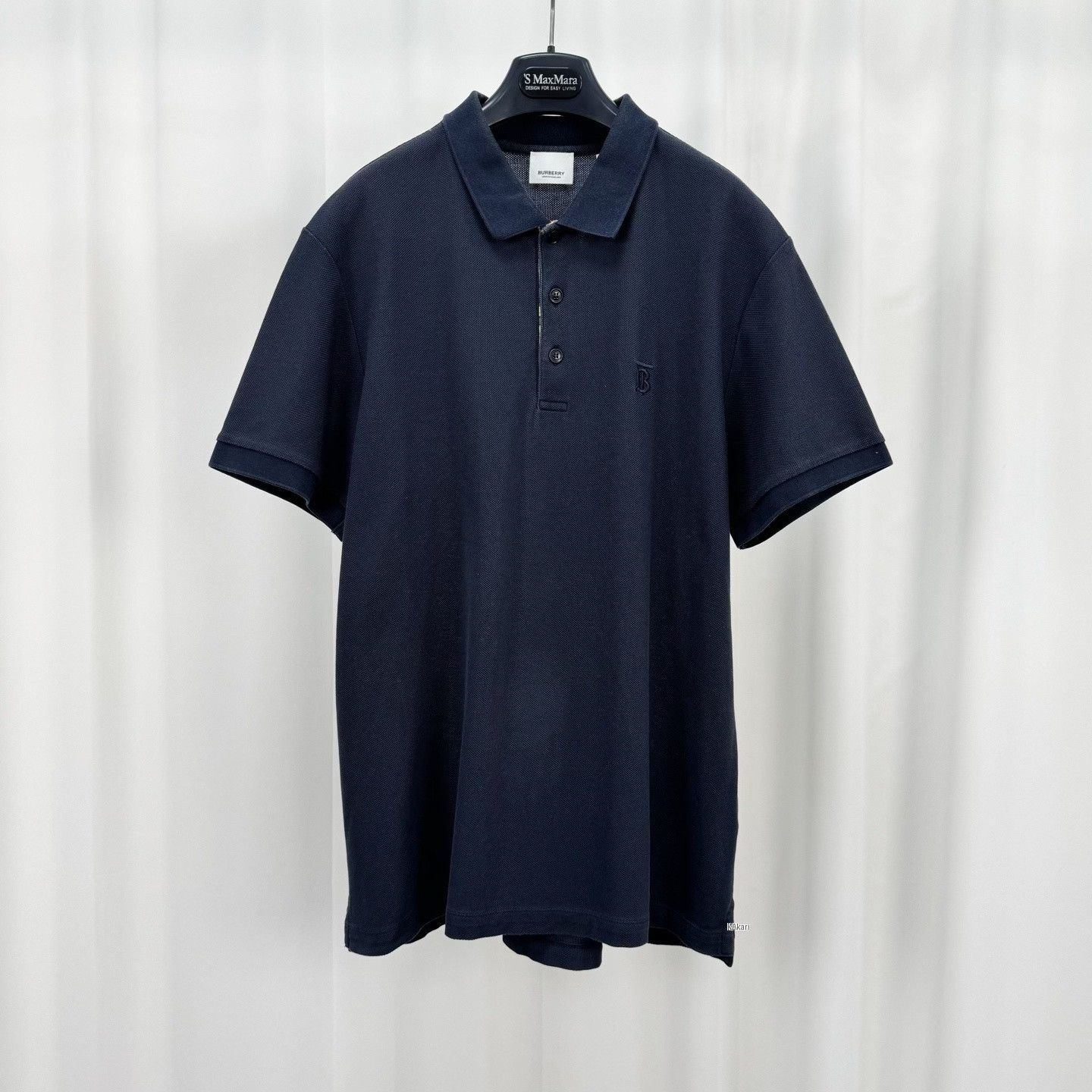 Burberry Burberry Check Embroidered Polo Short Sleeve Size US L / EU 52-54 / 3 - 1 Thumbnail