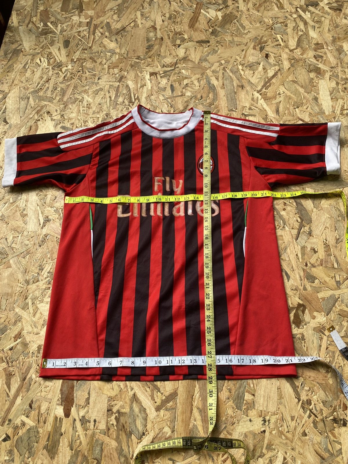 Adidas × Vintage Vintage a.c milan jersey Size US M / EU 48-50 / 2 - 16 Thumbnail