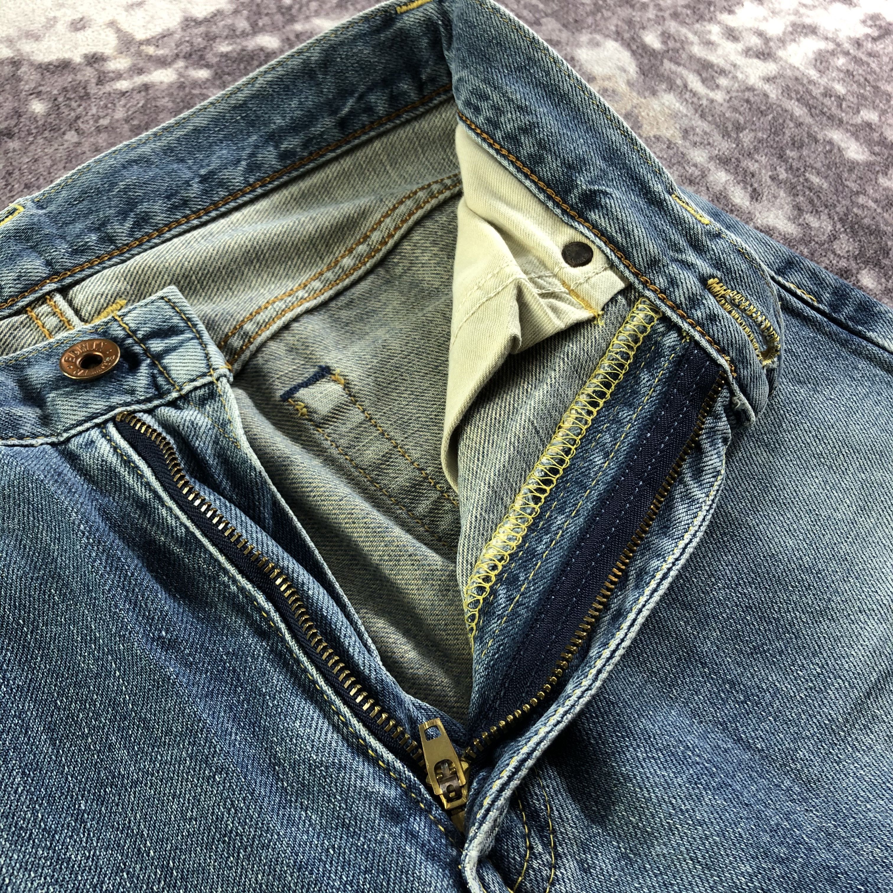 Edwin Vintage Blue Wash Edwin J505ZX Selvedge Jeans-JM3548 Size US 26 / EU 42 - 8 Thumbnail