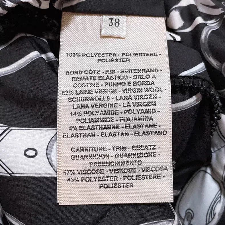 Hermes Hermes Double-sided wear, puff down vest, black and white Size XS / US 0-2 / IT 36-38 - 8 Thumbnail