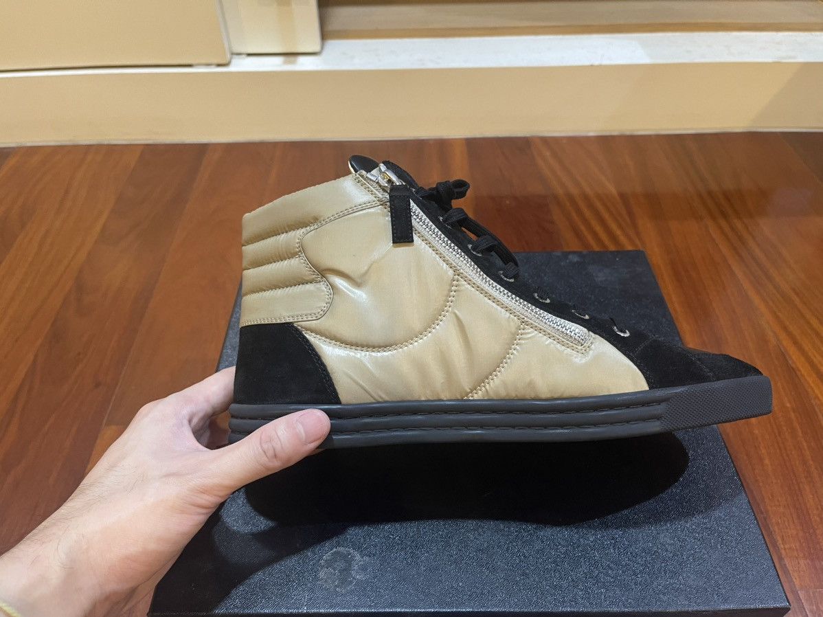 Chanel × Karl Lagerfeld Chanel Beige Black Sneakers Size US 9 / EU 42 - 11 Thumbnail