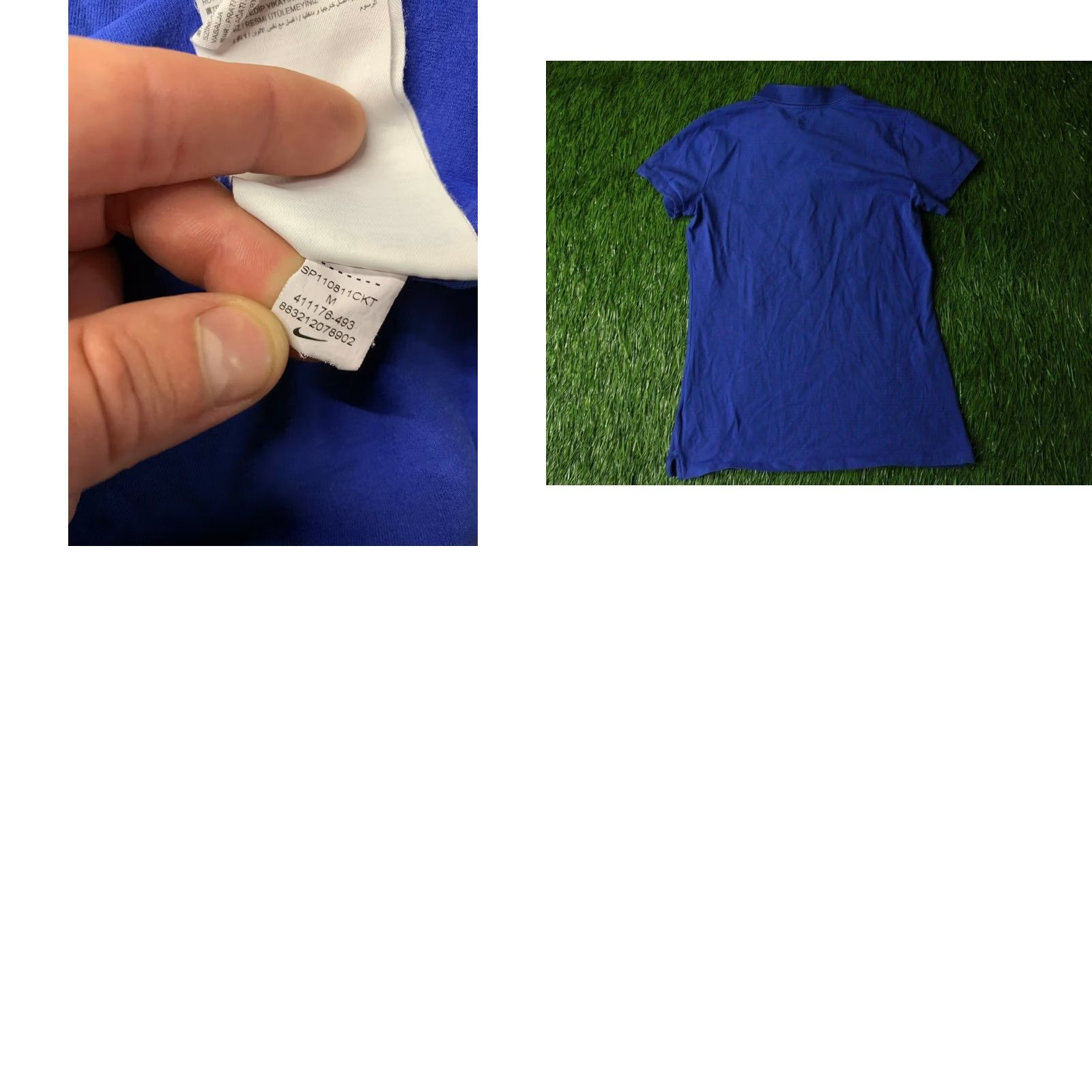 Nike NIKE Polo Shirt Women Casual Short Sleeve Blue M Size M / US 6-8 / IT 42-44 - 8 Thumbnail