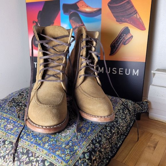 Red Wing Red Wings Clara Leather Suede Ankle High Heel Boots - 7b Size US 7 / IT 37 - 2 Thumbnail