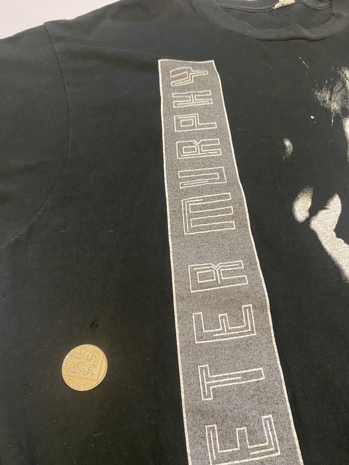 Vintage Peter Murphy love hysteria tee Size US L / EU 52-54 / 3 - 2 Thumbnail