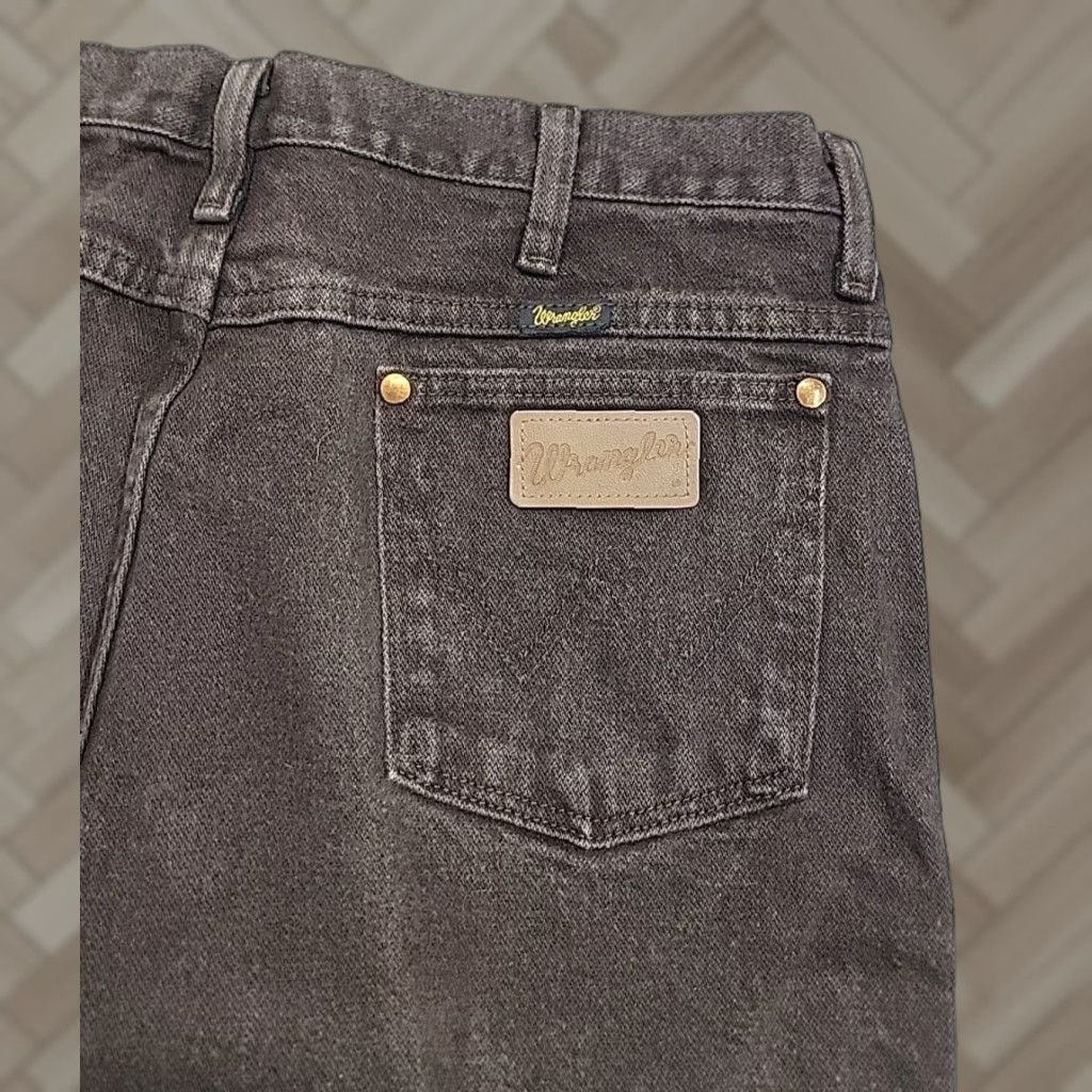 VINTAGE Wrangler 936KCL Jeans Men 36x34 Brown Denim Western Cowboy