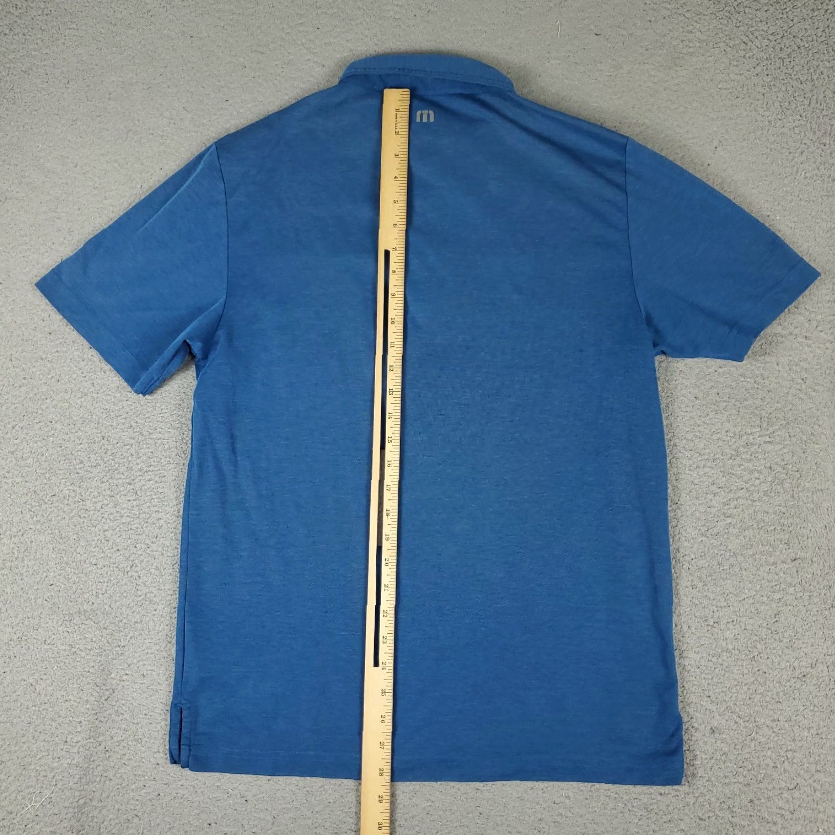 TravisMathew Travis Mathew Polo Shirt Mens Size Medium Blue Golf Casual Short Sleeve Size US M / EU 48-50 / 2 - 4 Thumbnail