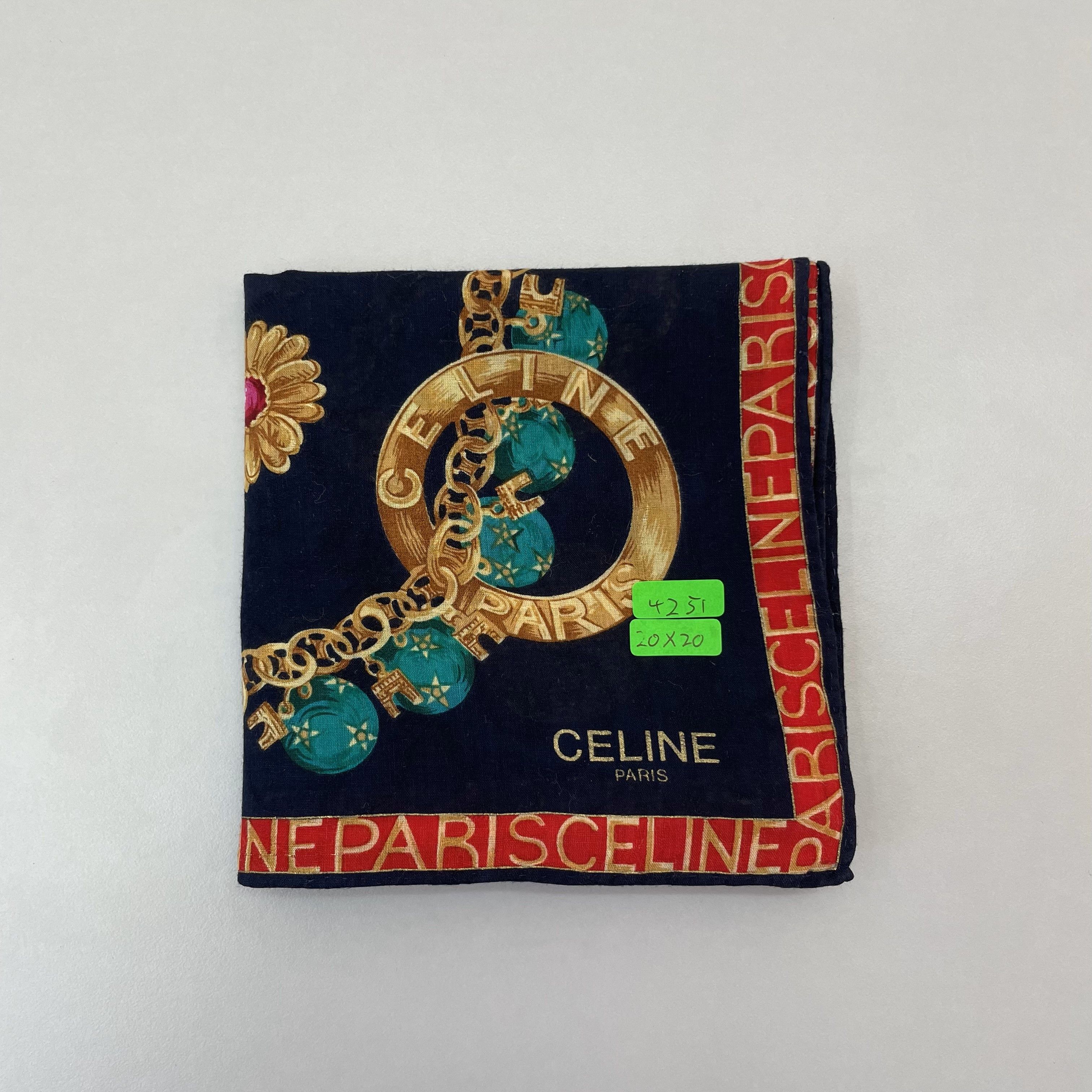 Celine Celine Handkerchief / Neckerchief / Bandana - 4251 Size ONE SIZE - 4 Thumbnail