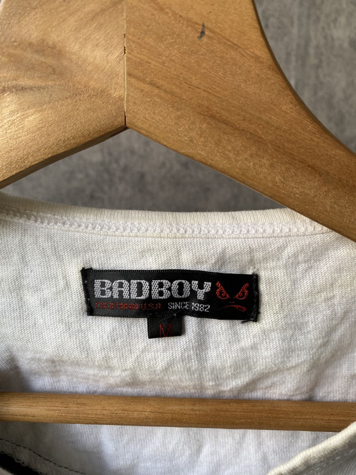 Japanese Brand Badboy Y2k Style Poem Design Sunfaded T Shirt Size US M / EU 48-50 / 2 - 14 Thumbnail