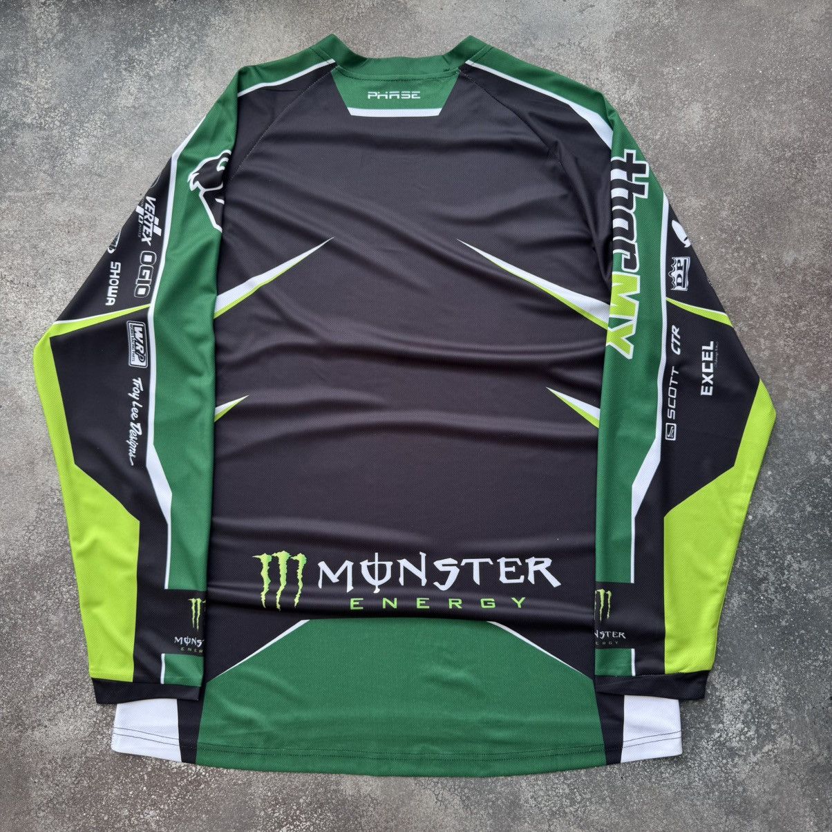 Hypebeast Kawasaki Monster Energy Vintage Y2K Racing Jersey Size US L / EU 52-54 / 3 - 12 Thumbnail