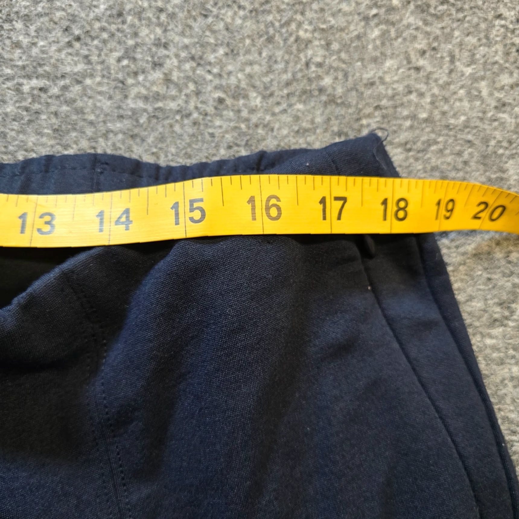 J. Jill J. Jill Pants Womens Large Blue Ponte Stretch Pull On Wide-Leg Casual Pockets Size 36" / US 14 / IT 50 - 6 Thumbnail