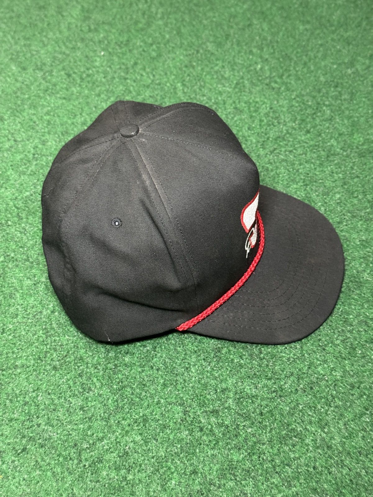 NASCAR Vintage Dale Earnhardt Sr #3 Sports Image 80s Snapback Hat Size ONE SIZE - 2 Thumbnail