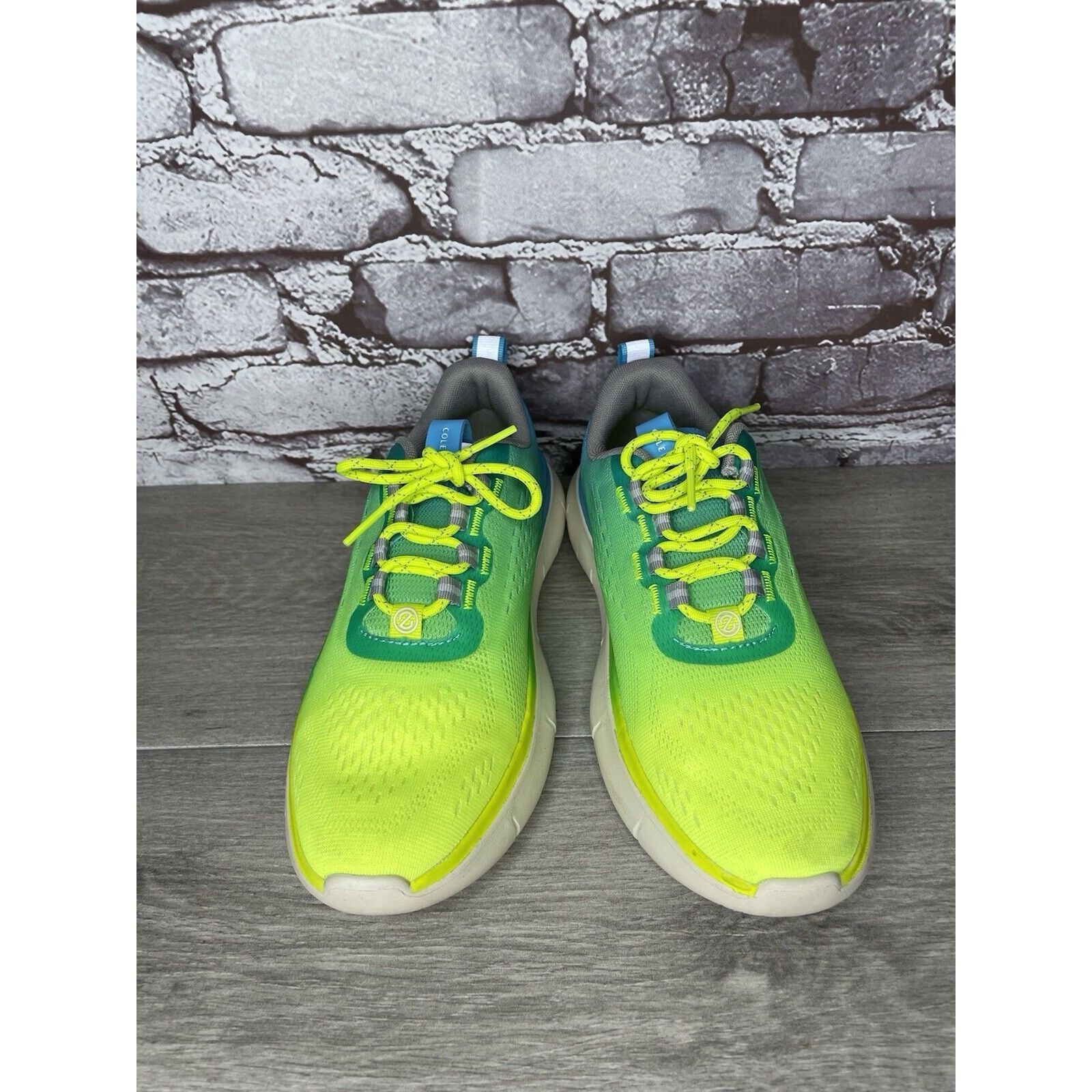 Cole Haan Cole Haan Zero Grand 212850 Journey Blue Yellow Synthetic Sh Size US 7.5 / IT 37.5 - 20 Thumbnail