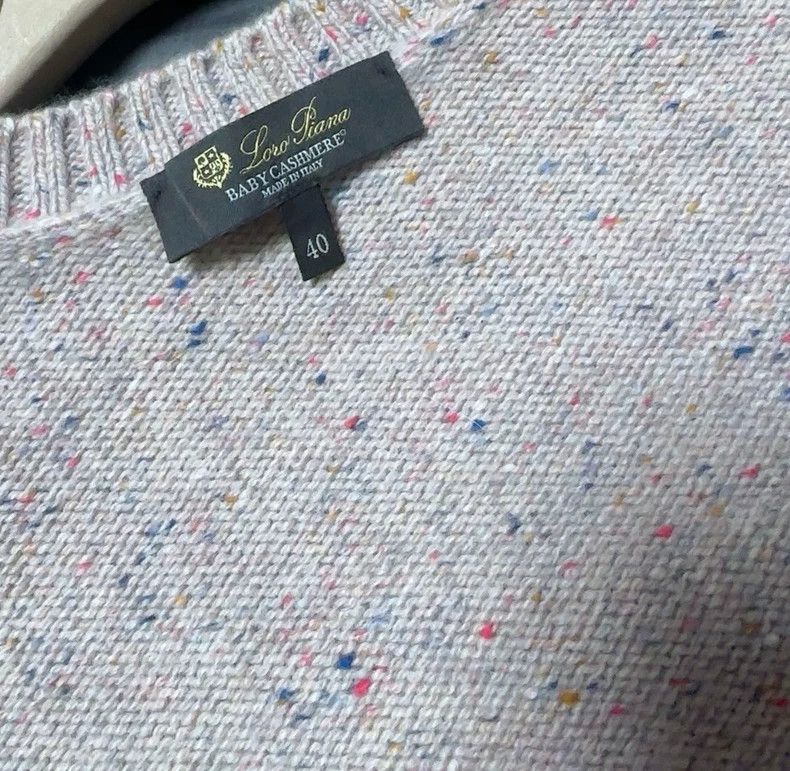 Loro Piana LORO PIANA A baby cashmere sweater Size S / US 4 / IT 40 - 4 Thumbnail