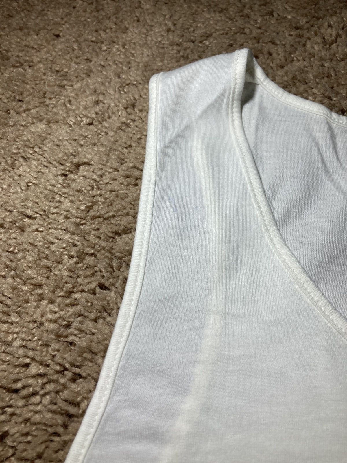Willy Chavarria New SS25 Willy Chavarria Love Giver Easy Tank Top America 90 Size US XL / EU 56 / 4 - 4 Thumbnail