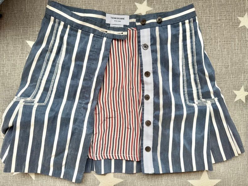 Thom Browne Thom Browne A pleated half skirt Size 25" / US 0 / IT 36 - 2 Thumbnail
