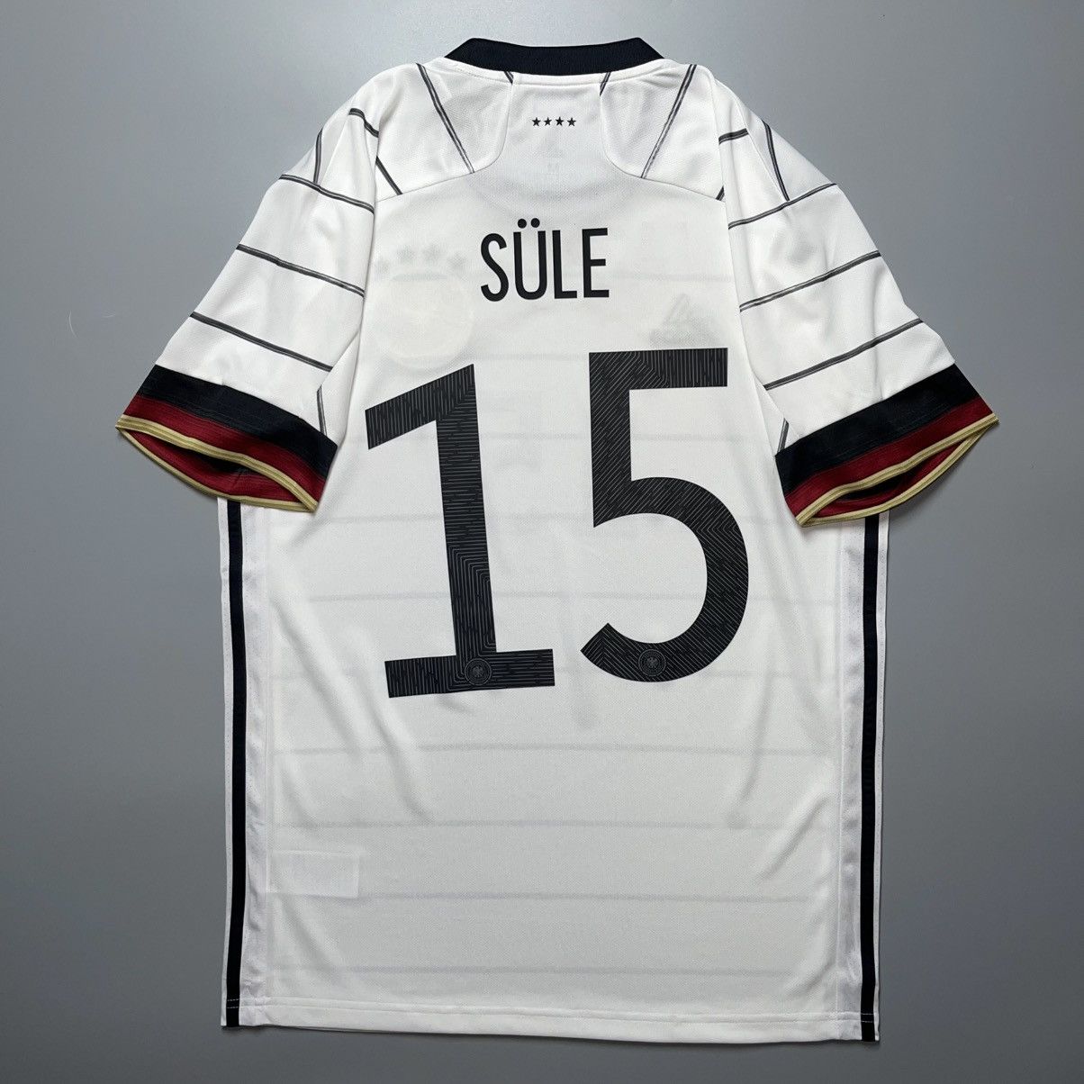 Adidas GERMANY ADIDAS 2020 EURO FOOTBALL HOME JERSEY #15 SULE Size US M / EU 48-50 / 2 - 1 Thumbnail
