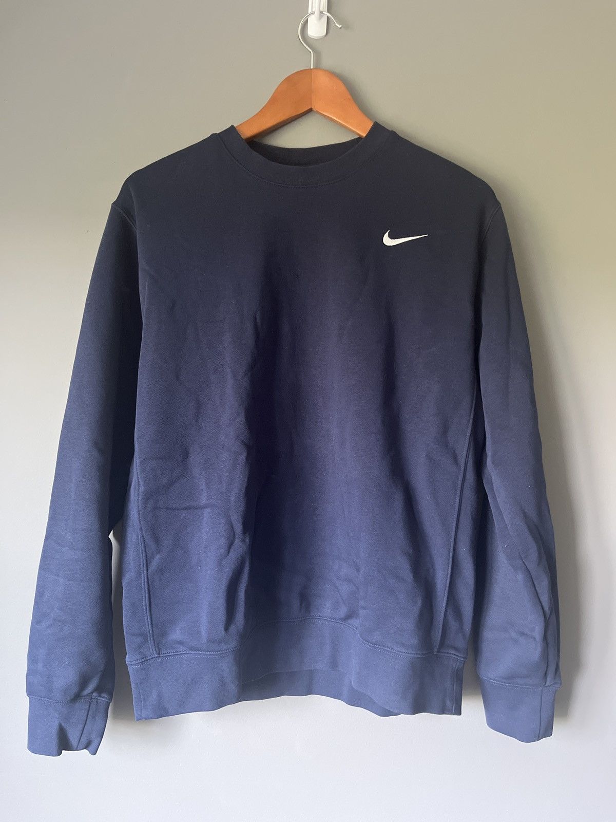 Nike × Vintage Nike Swoosh Embroidered Crewneck Size US M / EU 48-50 / 2 - 1 Thumbnail