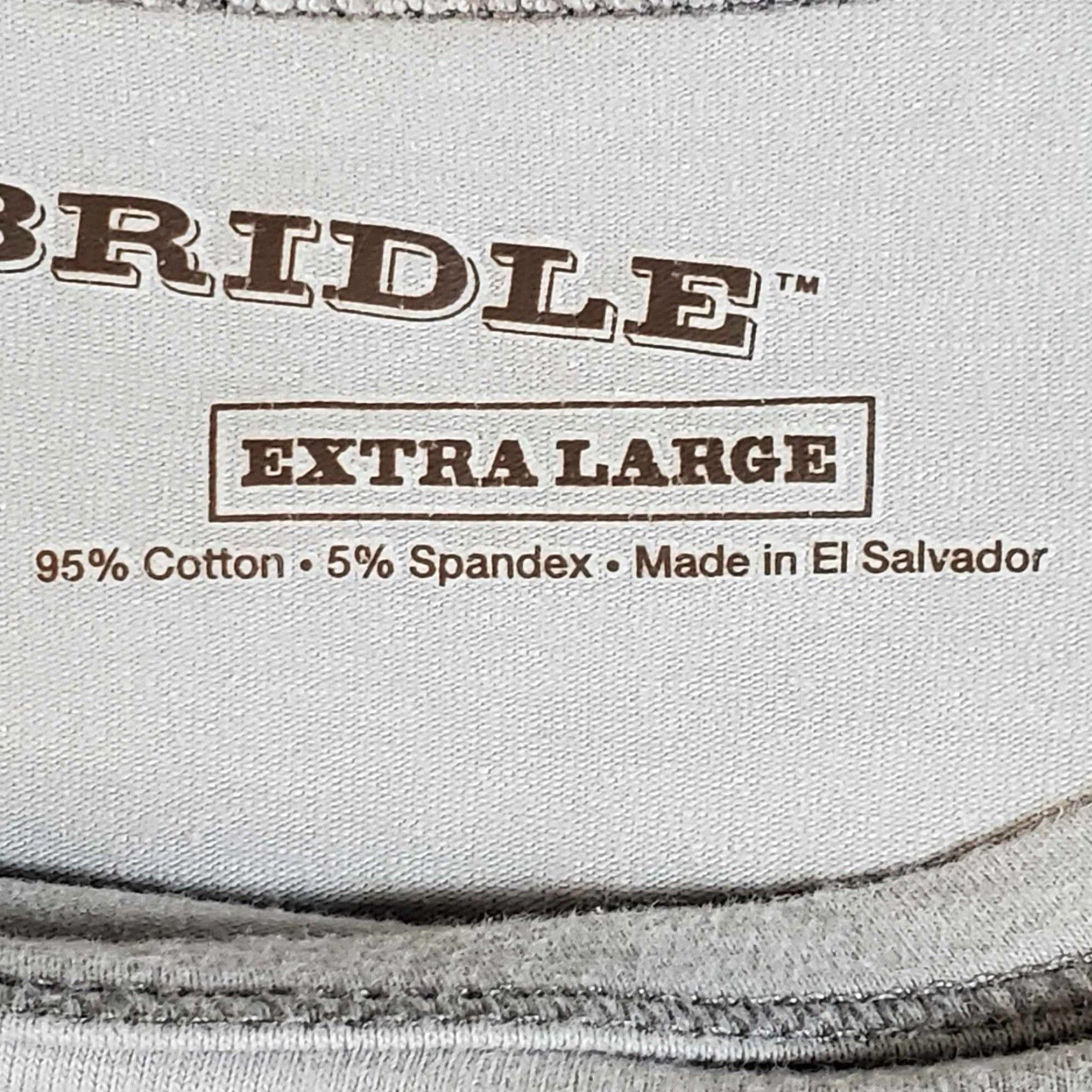 Vintage BIT & BRIDLE T-Shirt Womens XL White Short Sleeve Top Size XL / US 12-14 / IT 48-50 - 3 Thumbnail