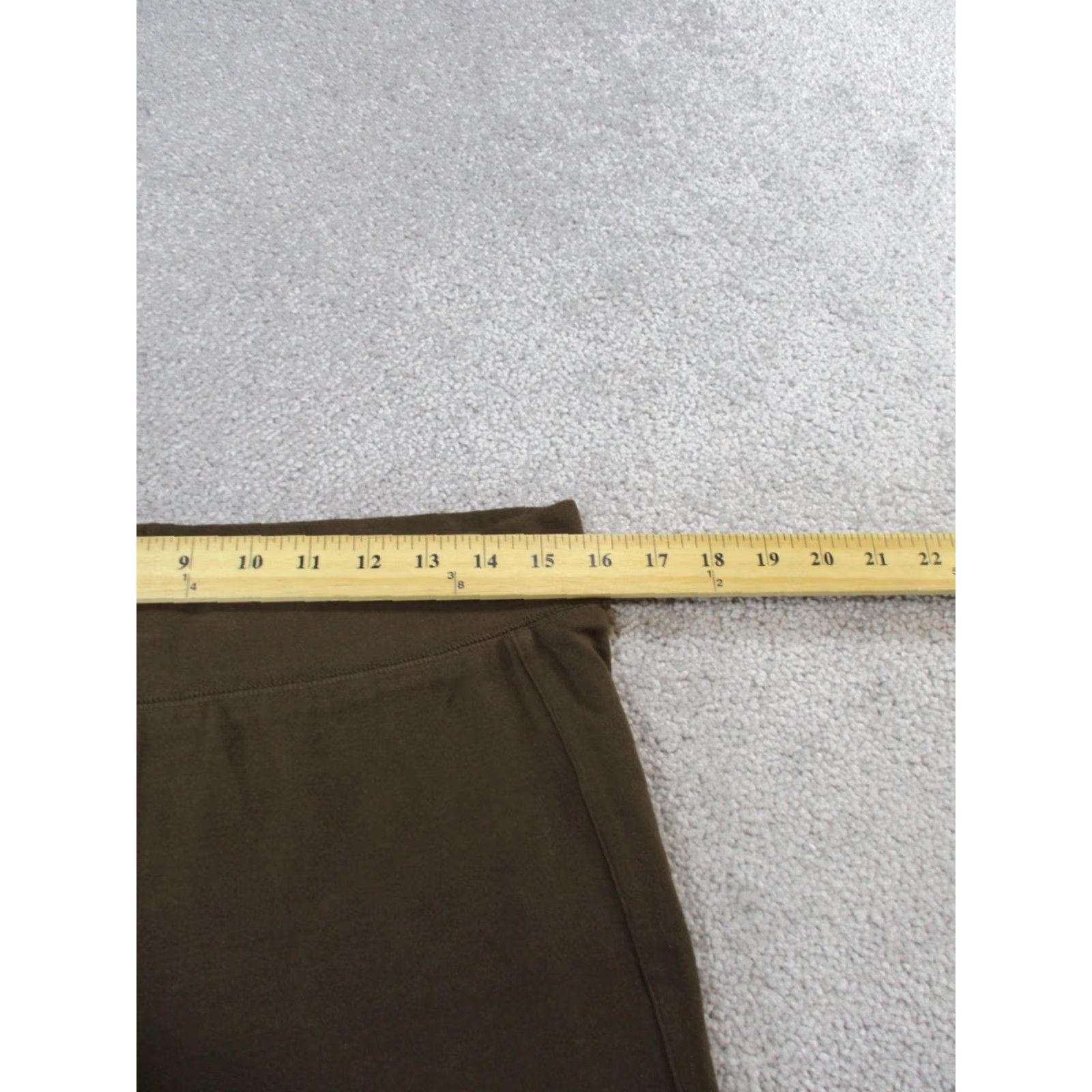 J. Jill J.Jill Pants Womens Medium Brown Stretch Pull On Skinny Twill Ankle Size 32" / US 10 / IT 46 - 7 Thumbnail